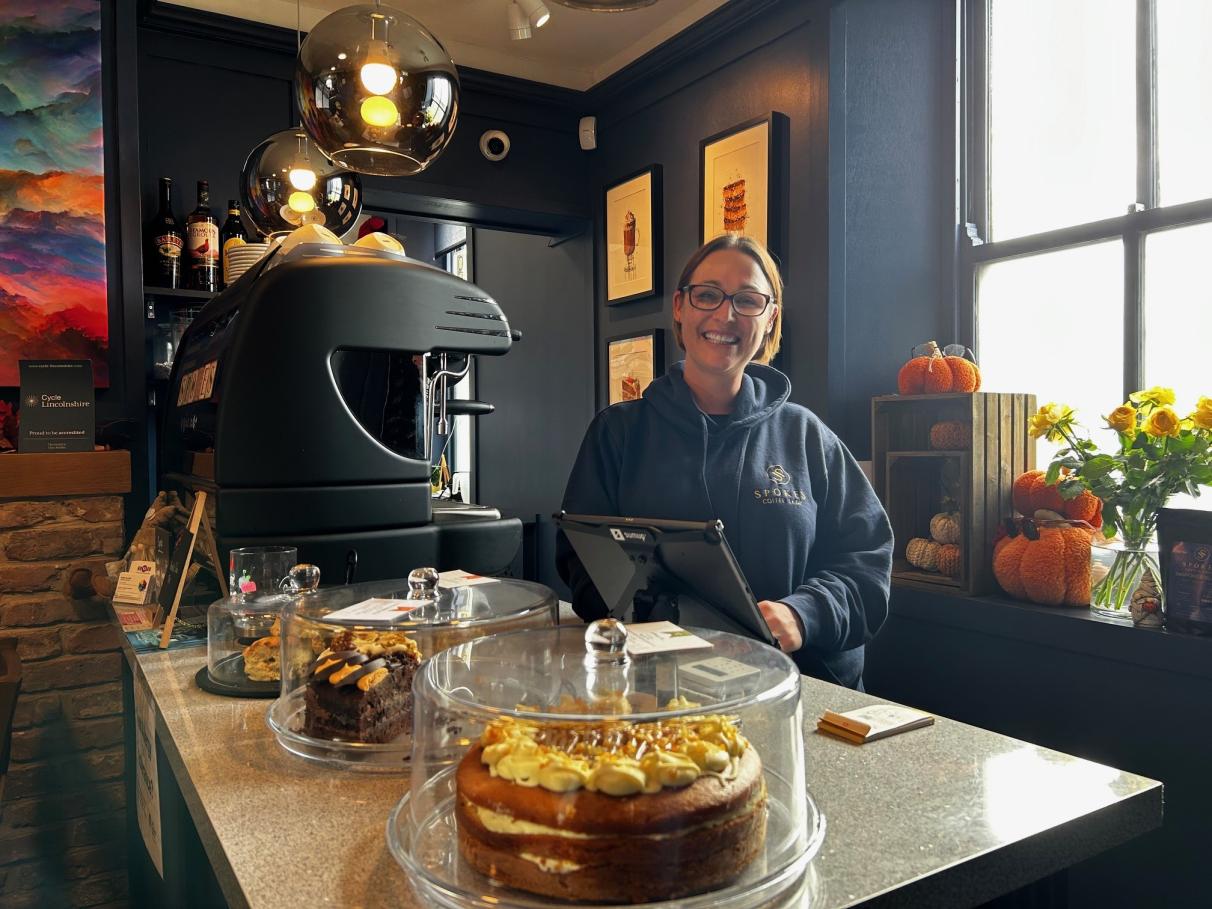 Spokes Coffee Shop celebrates first birthday! I Discover Gainsborough